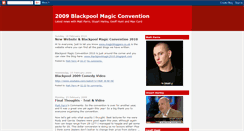 Desktop Screenshot of blackpool2009.blogspot.com