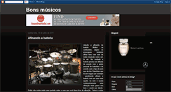 Desktop Screenshot of bonsmusicos.blogspot.com