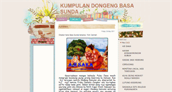 Desktop Screenshot of dongengbasasunda.blogspot.com