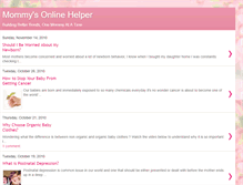 Tablet Screenshot of mommysonlinehelper.blogspot.com