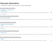 Tablet Screenshot of educacaomatematica-matematica.blogspot.com