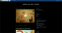 Desktop Screenshot of angelicadelsante.blogspot.com