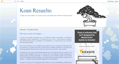 Desktop Screenshot of koanresuelto.blogspot.com