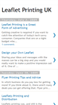 Mobile Screenshot of leafletprintinguk.blogspot.com