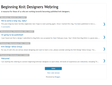Tablet Screenshot of begknitdesigners.blogspot.com
