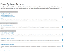 Tablet Screenshot of forex-systems-review-new.blogspot.com