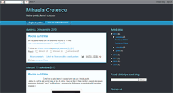 Desktop Screenshot of mihaelacretescu.blogspot.com