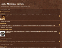 Tablet Screenshot of drakelibrary.blogspot.com