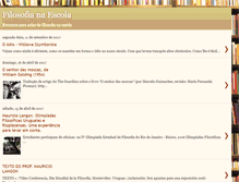 Tablet Screenshot of filoescola.blogspot.com