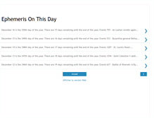 Tablet Screenshot of ephemeris-on-this-day.blogspot.com