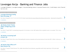 Tablet Screenshot of jobs-bankingfinance.blogspot.com