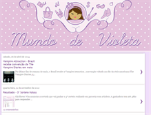 Tablet Screenshot of mundodevioleta.blogspot.com