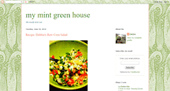 Desktop Screenshot of mymintgreenhouse.blogspot.com