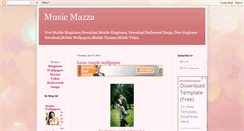 Desktop Screenshot of mobilemusics.blogspot.com