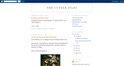 Desktop Screenshot of cutterfiles.blogspot.com