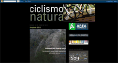 Desktop Screenshot of ciclismonatura.blogspot.com