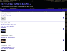 Tablet Screenshot of kentuckybasket.blogspot.com