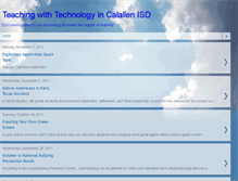 Tablet Screenshot of calallen21.blogspot.com