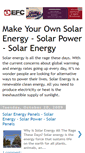 Mobile Screenshot of energysolarpanelsdiy.blogspot.com