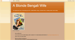 Desktop Screenshot of anne-ablondebengaliwife.blogspot.com