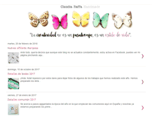 Tablet Screenshot of claudiaraffa.blogspot.com