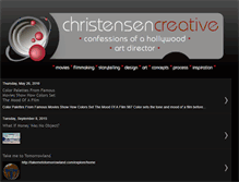 Tablet Screenshot of christensencreative.blogspot.com