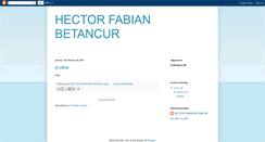 Desktop Screenshot of hectorfabianbetancur.blogspot.com