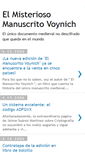 Mobile Screenshot of manuscritovoynich.blogspot.com