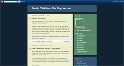 Desktop Screenshot of dustindaddato.blogspot.com