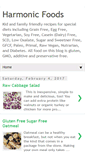 Mobile Screenshot of harmonicfoods.blogspot.com