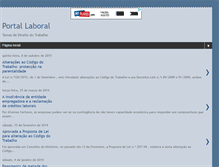 Tablet Screenshot of portal-laboral.blogspot.com
