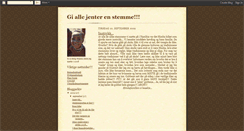 Desktop Screenshot of giallejenterenstemme.blogspot.com