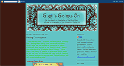 Desktop Screenshot of giggisgoingson.blogspot.com