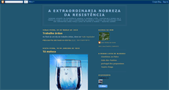Desktop Screenshot of nobrezadaresistencia.blogspot.com