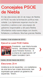 Mobile Screenshot of concejalespsoeniebla.blogspot.com