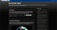 Desktop Screenshot of koolkidzstuff.blogspot.com