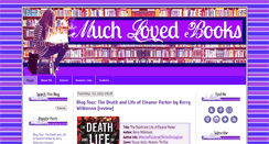 Desktop Screenshot of muchlovedbooks.blogspot.com