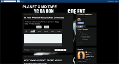 Desktop Screenshot of planetxmixtape.blogspot.com