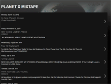 Tablet Screenshot of planetxmixtape.blogspot.com
