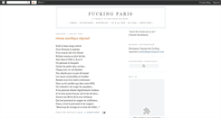 Desktop Screenshot of fuckingparis.blogspot.com