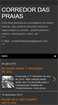 Mobile Screenshot of corredordaspraias.blogspot.com