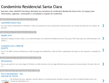 Tablet Screenshot of condominiosantaclara.blogspot.com