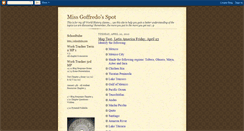 Desktop Screenshot of missgoffredo.blogspot.com