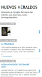 Mobile Screenshot of nuevosheraldos.blogspot.com