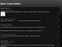 Tablet Screenshot of masscommnabila.blogspot.com