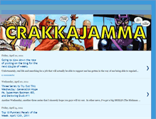 Tablet Screenshot of crakkajamma.blogspot.com