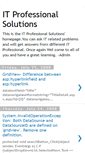 Mobile Screenshot of itsolutionsmaster.blogspot.com