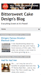 Mobile Screenshot of bittersweetcakedesign.blogspot.com