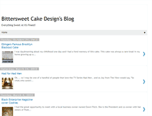 Tablet Screenshot of bittersweetcakedesign.blogspot.com