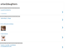 Tablet Screenshot of orlan2daughters.blogspot.com